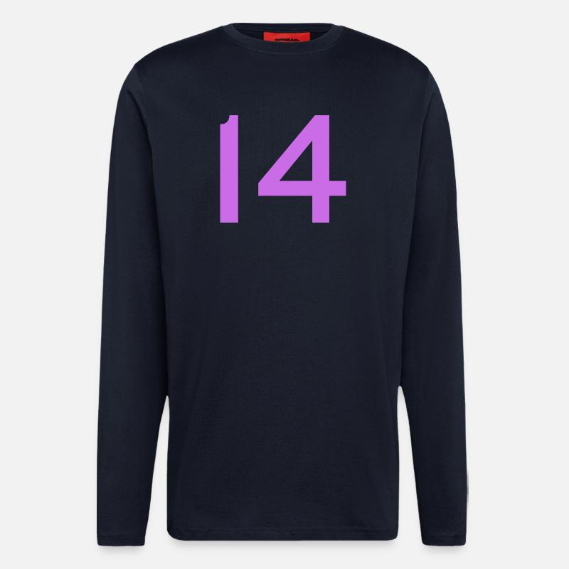 14 - Langarmshirt - made by SPREAD  - DARK NAVY