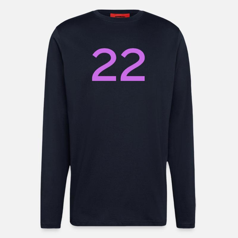 22 - Langarmshirt - made by SPREAD  - DARK NAVY