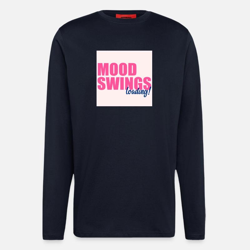 Mood Swings Loading - Longsleeve - made by SPREAD - DARK NAVY
