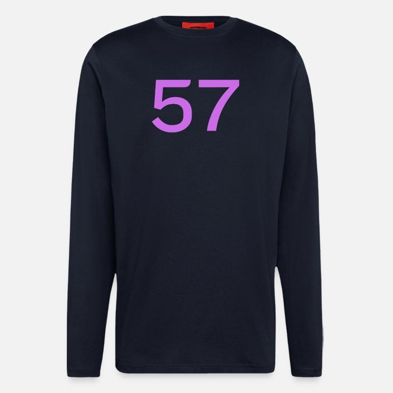 57 - Langarmshirt - made by SPREAD  - DARK NAVY