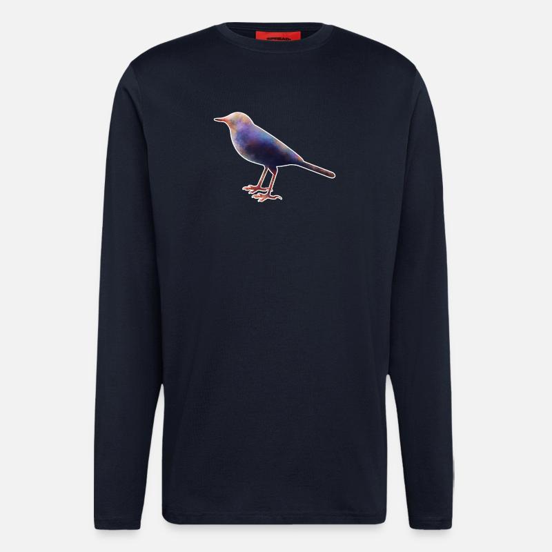Wagtail.1 - Longsleeve - made by SPREAD  - DARK NAVY