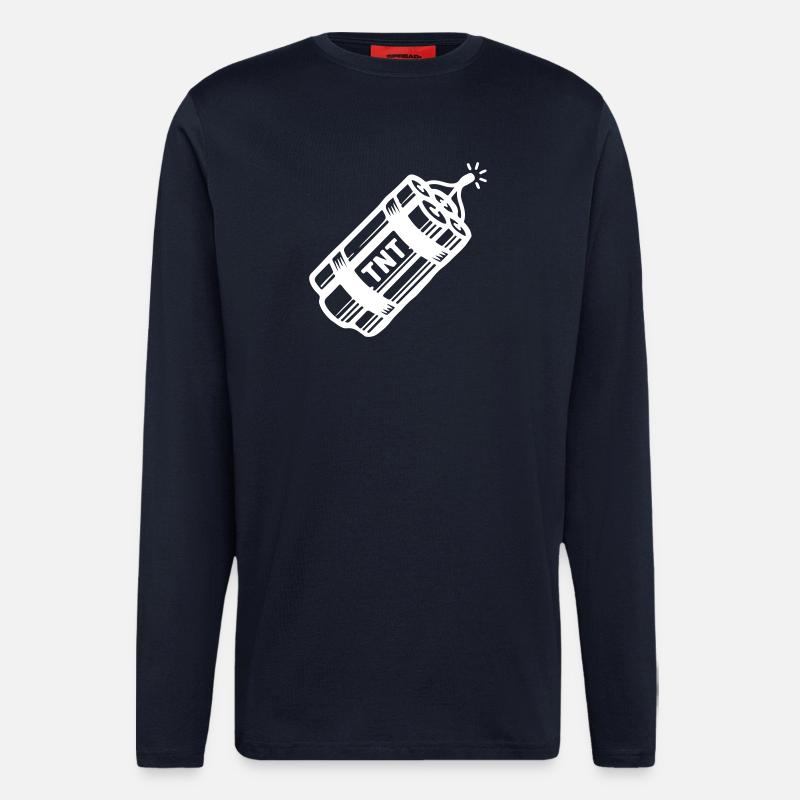 Dynamit Tnt - Langarmshirt - made by SPREAD  - DARK NAVY