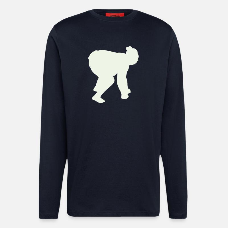 sumo - Langarmshirt - made by SPREAD  - DARK NAVY