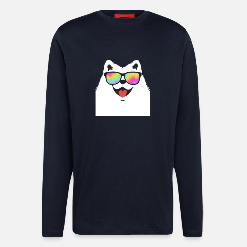 Samoyed - Longsleeve - made by SPREAD - DARK NAVY