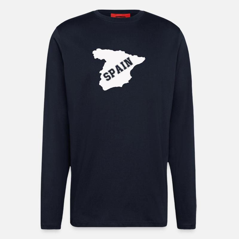 Spain Spain - Longsleeve - made by SPREAD  - DARK NAVY