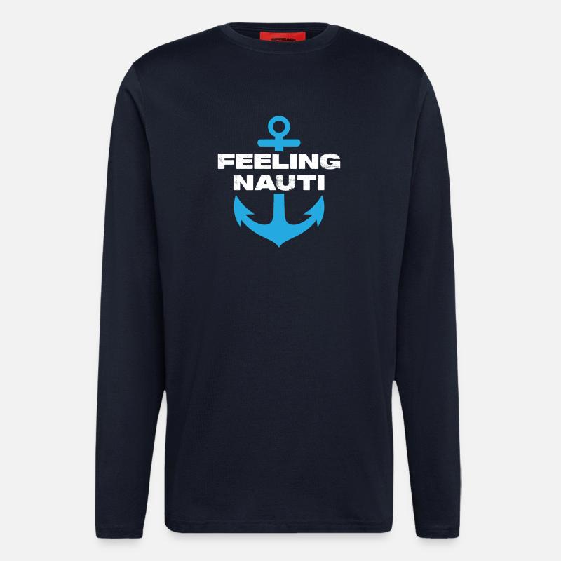 Feeling Nauti - Longsleeve - made by SPREAD  - DARK NAVY
