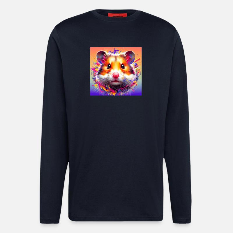 hamster - Longsleeve - made by SPREAD  - DARK NAVY
