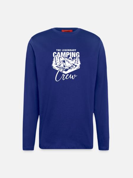 Camping Crew - Longsleeve - made by SPREAD - DARK NAVY