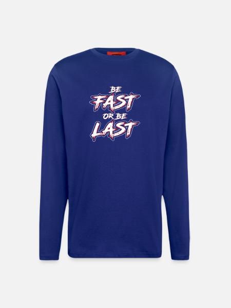 dirt track racing - Longsleeve - made by SPREAD - DARK NAVY