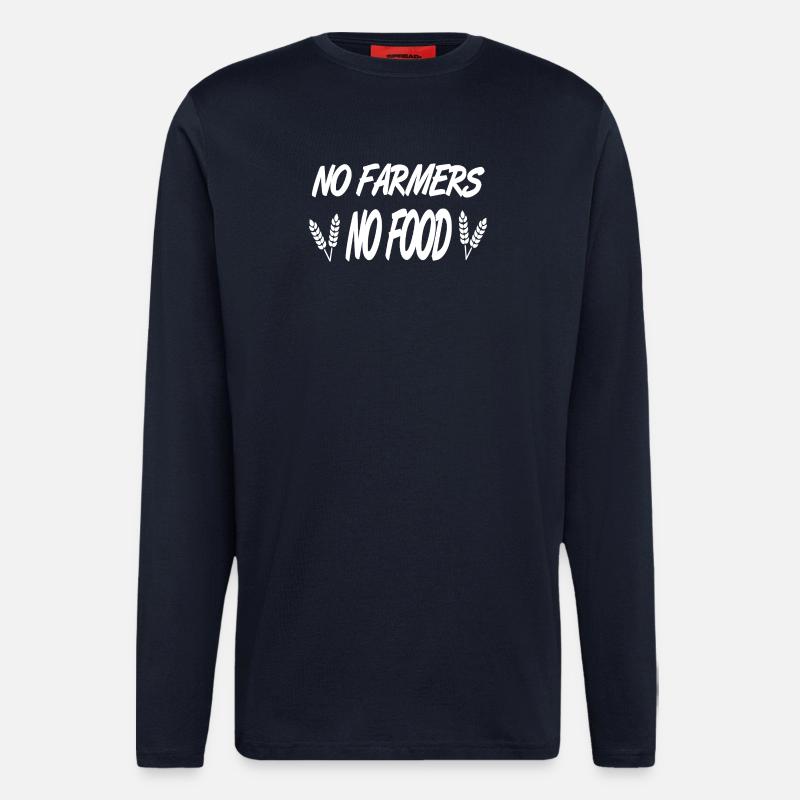 Bauer - Langarmshirt - made by SPREAD  - DARK NAVY
