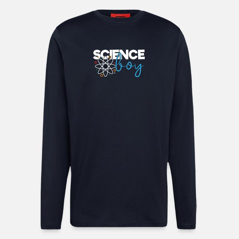 Science Boy - Longsleeve - made by SPREAD  - DARK NAVY