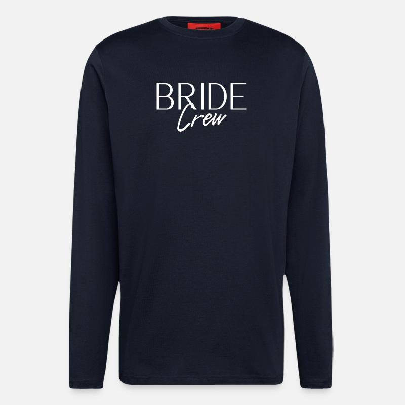 Bride Crew - Langarmshirt - made by SPREAD  - DARK NAVY