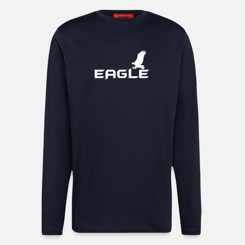Eagle - Adler - Langarmshirt - made by SPREAD - DARK NAVY
