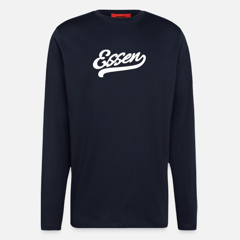 Essen Retro - Langarmshirt - made by SPREAD  - DARK NAVY