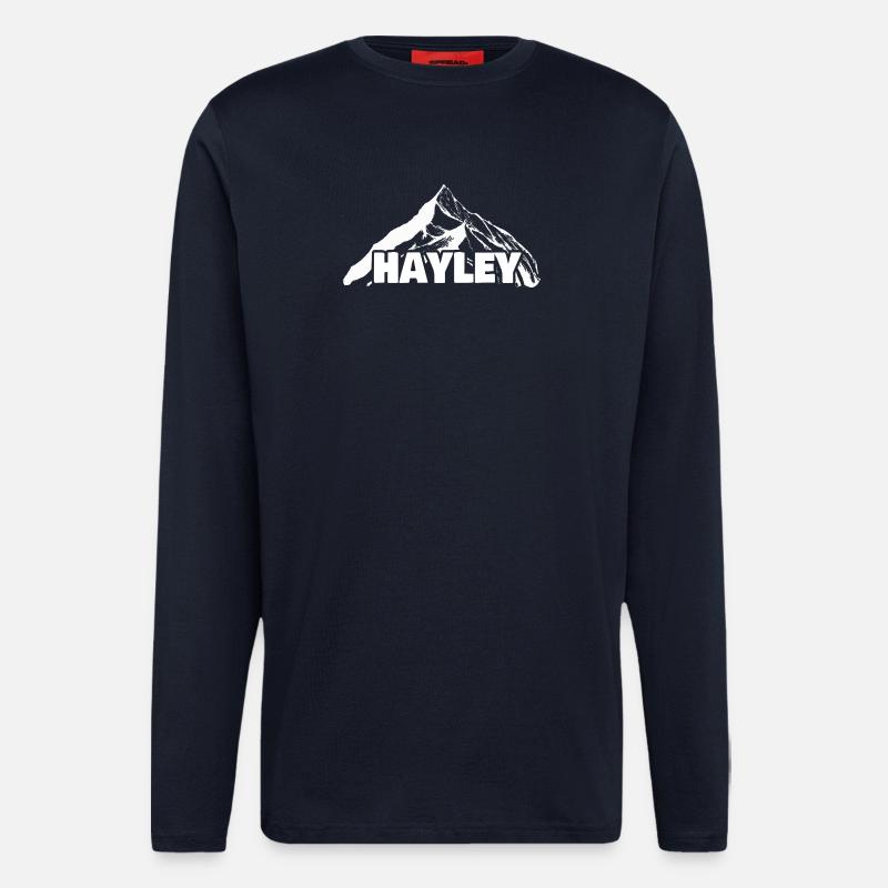 Gift for Hayley - Longsleeve - made by SPREAD  - DARK NAVY