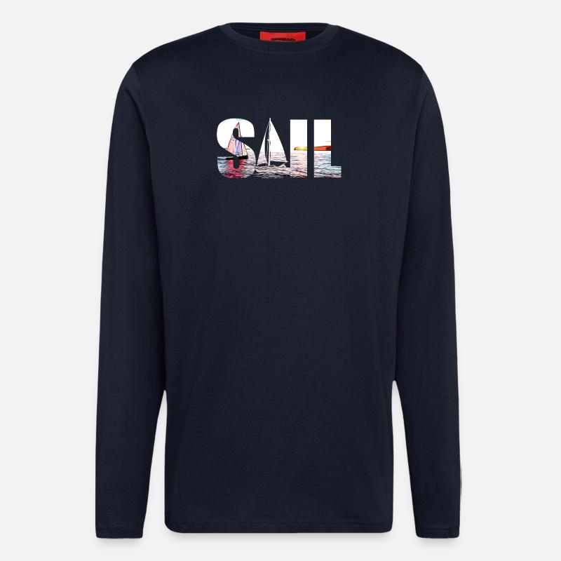 SEGEL - Langarmshirt - made by SPREAD  - DARK NAVY