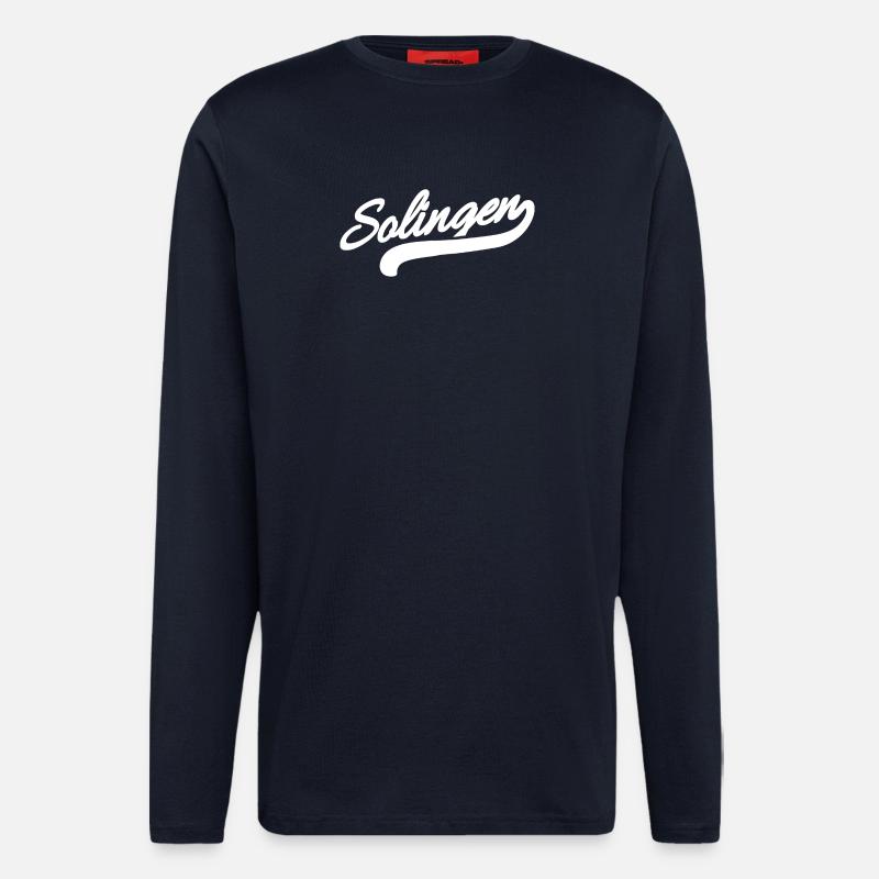 Solingen Retro - Longsleeve - made by SPREAD  - DARK NAVY