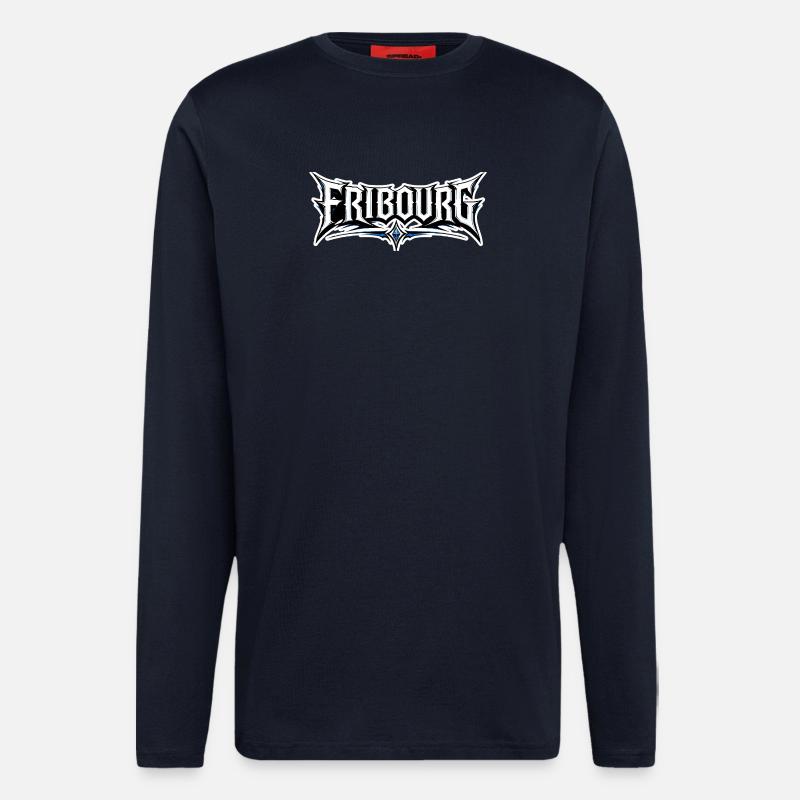 Fribourg Design - Longsleeve - made by SPREAD  - DARK NAVY