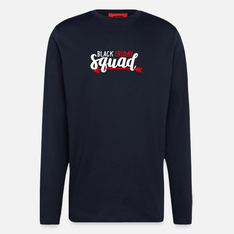 Black Friday Squad Tee - Longsleeve - made by SPREAD  - DARK NAVY