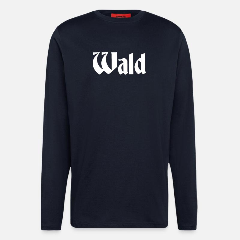 Wald - Langarmshirt - made by SPREAD  - DARK NAVY