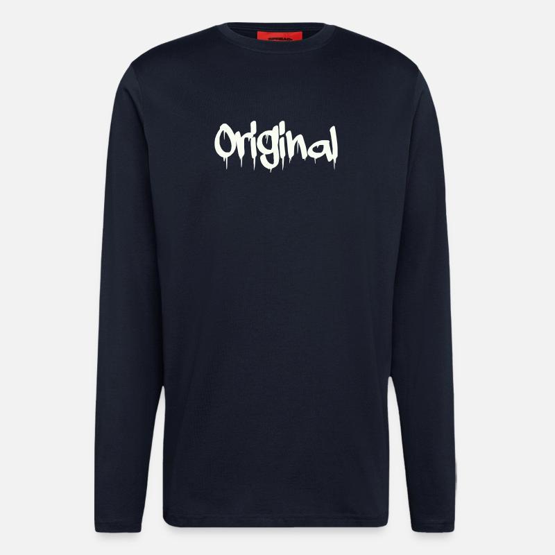 original - Langarmshirt - made by SPREAD  - DARK NAVY
