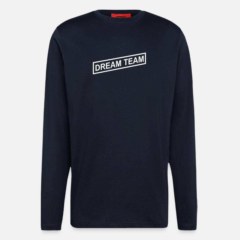 Dream Team - Langarmshirt - made by SPREAD - DARK NAVY