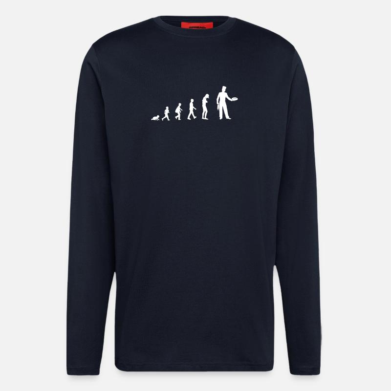 Evolution to baker - Longsleeve - made by SPREAD  - DARK NAVY