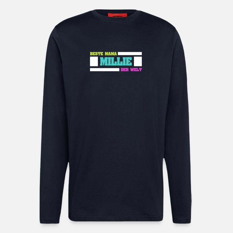 Mutter Millie - Langarmshirt - made by SPREAD  - DARK NAVY