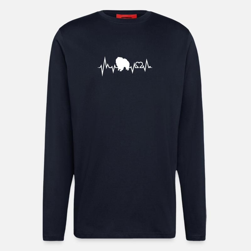 Chow Chow - Longsleeve - made by SPREAD  - DARK NAVY