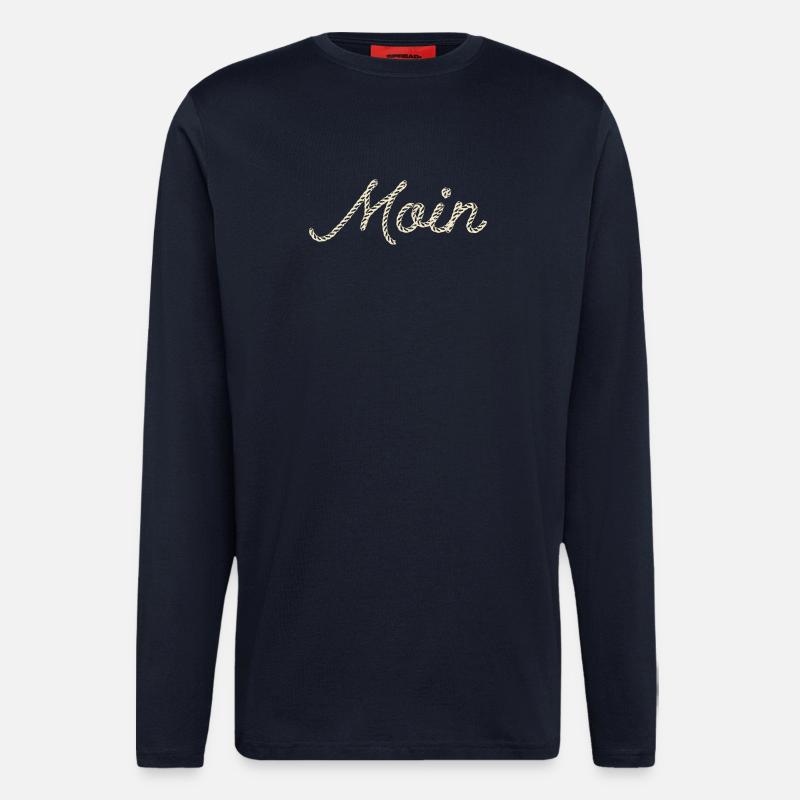 Moin - Langarmshirt - made by SPREAD  - DARK NAVY