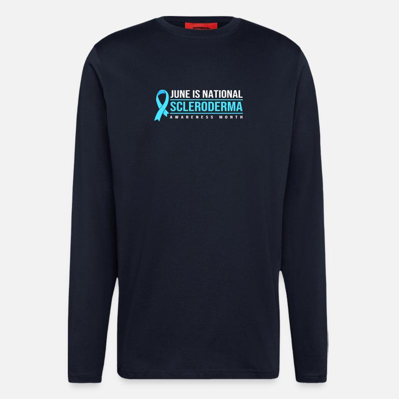 Scleroderma - Longsleeve - made by SPREAD  - DARK NAVY