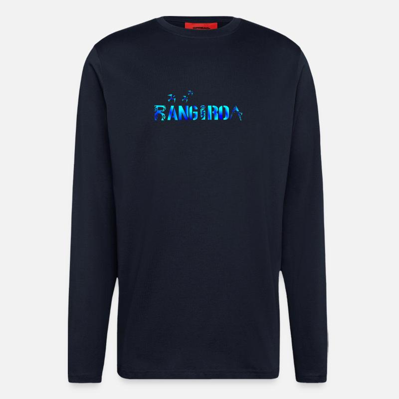 RANGIROA - Longsleeve - made by SPREAD  - DARK NAVY