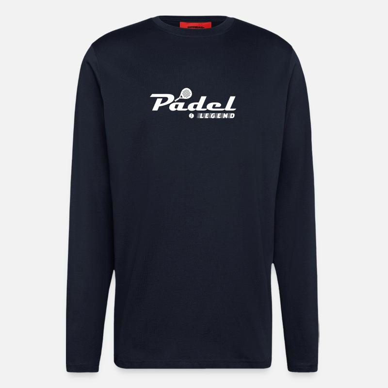 Padel Legend - Langarmshirt - made by SPREAD  - DARK NAVY
