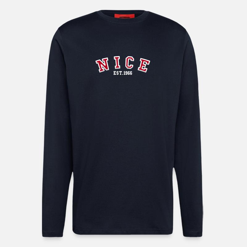 Nice Est. 1966 - Longsleeve - made by SPREAD  - DARK NAVY