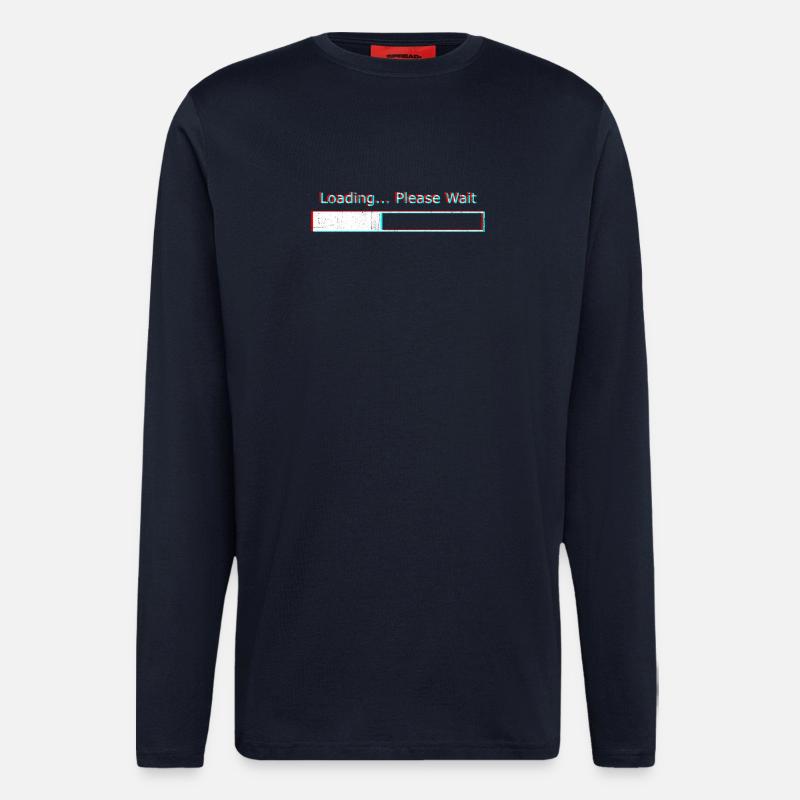 Loading Please wait - Longsleeve - made by SPREAD  - DARK NAVY