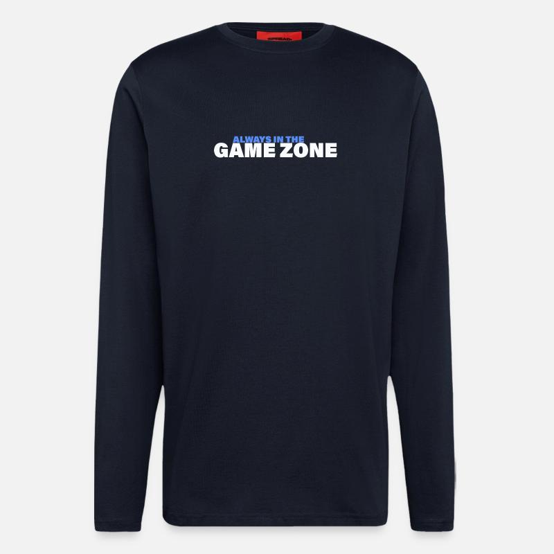GAME ZONE - Langarmshirt - made by SPREAD  - DARK NAVY