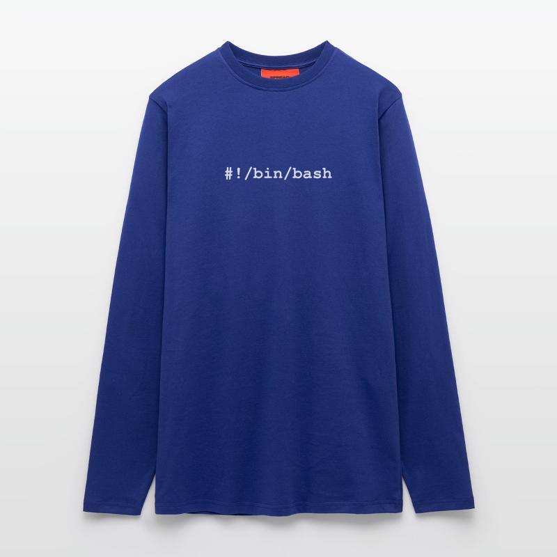 Bash / Bourne-Again Shell unter Linux und Unix Langarmshirt - made by SPREAD 