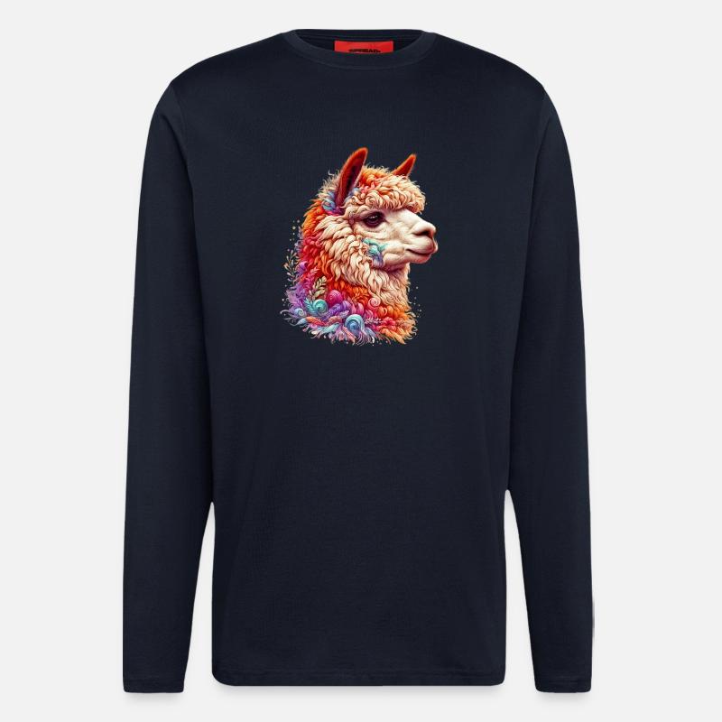 Alpaca - Longsleeve - made by SPREAD  - DARK NAVY