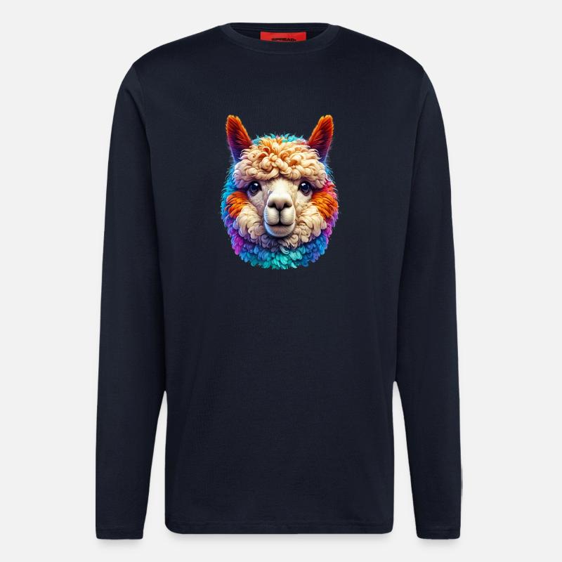 Alpaca - Longsleeve - made by SPREAD  - DARK NAVY
