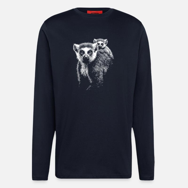 Katta - Langarmshirt - made by SPREAD  - DARK NAVY