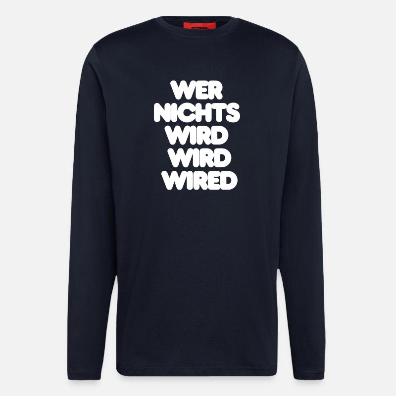 , WEISER SPRUCH, REALITY - Langarmshirt - made by SPREAD - DARK NAVY