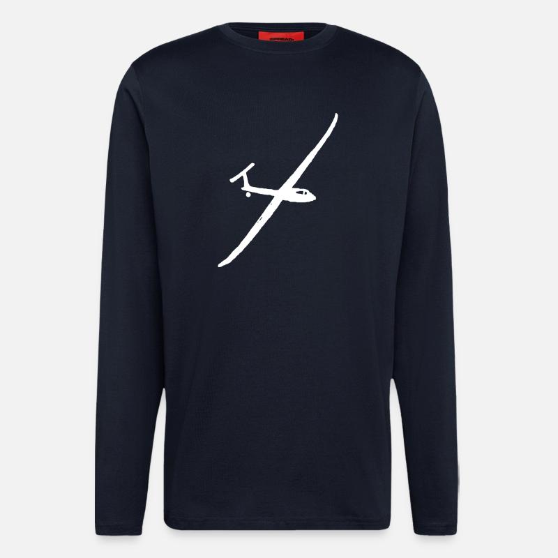 Gliding Motor sailing Gliding - Longsleeve - made by SPREAD  - DARK NAVY