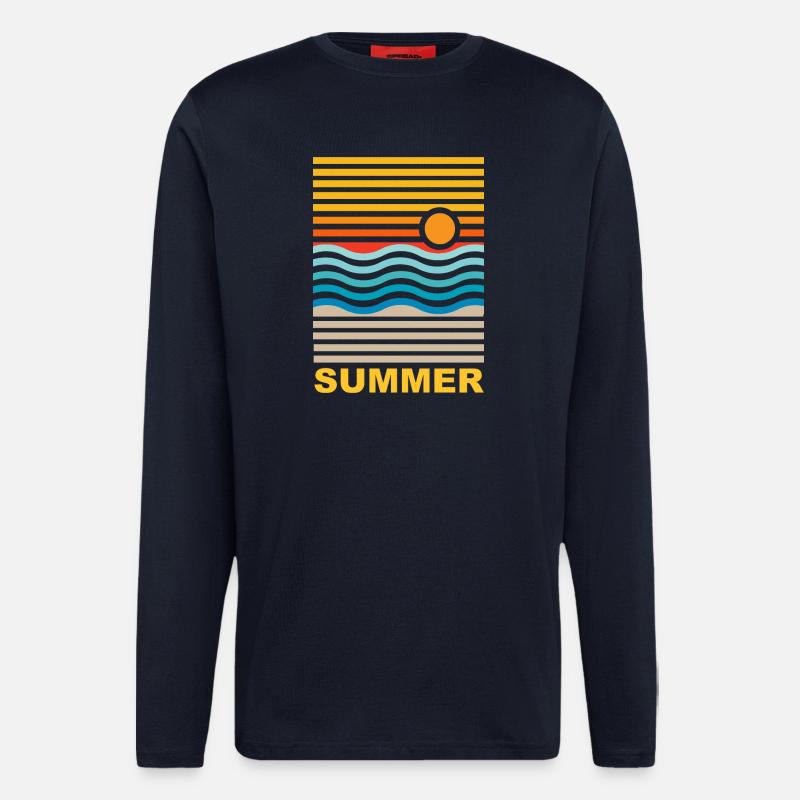 summer - Longsleeve - made by SPREAD  - DARK NAVY