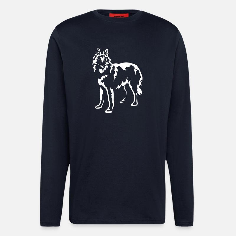 Tervueren "Black Edition" - Langarmshirt - made by SPREAD - DARK NAVY
