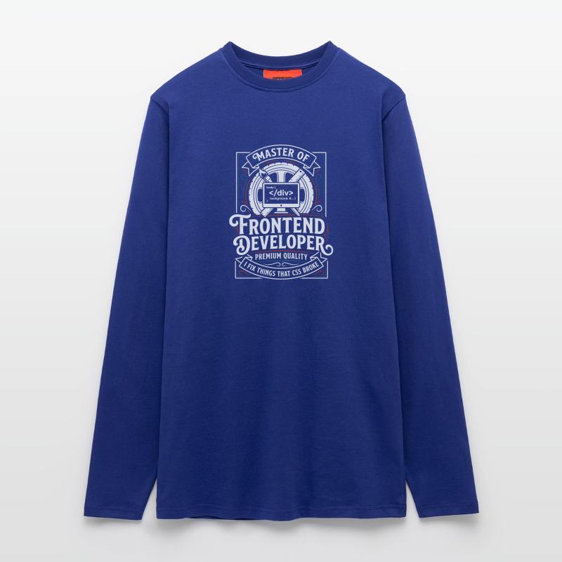 Frontend Master: CSS HTML Art Longsleeve - made by SPREAD 