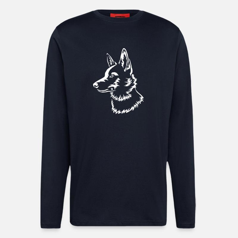 Norbottenspitz "Black Edition" - Langarmshirt - made by SPREAD  - DARK NAVY