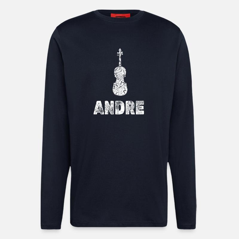Violin Andre - Longsleeve - made by SPREAD - DARK NAVY
