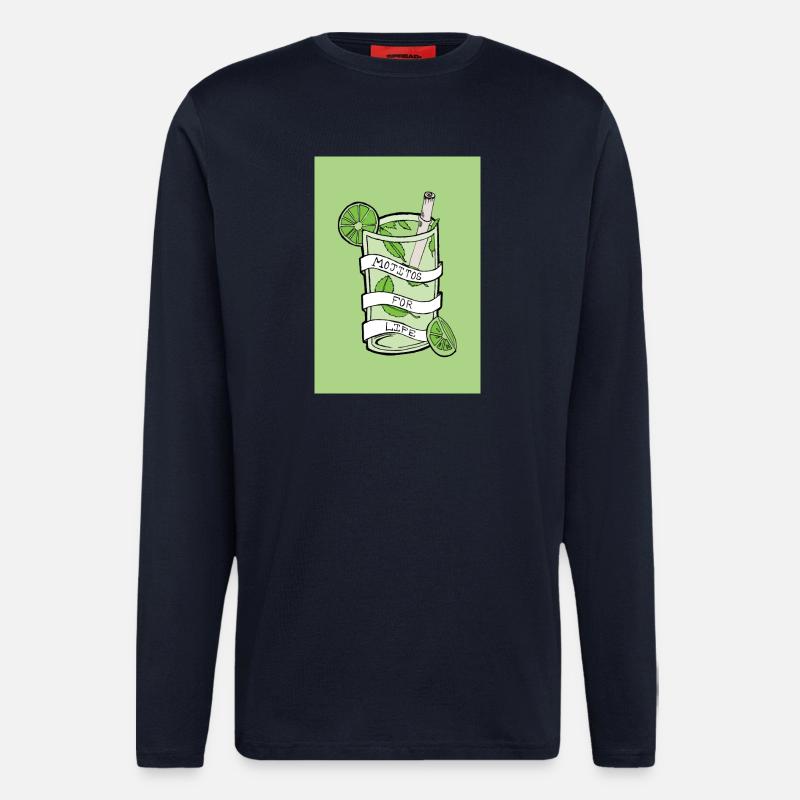 mojitos - Longsleeve - made by SPREAD  - DARK NAVY