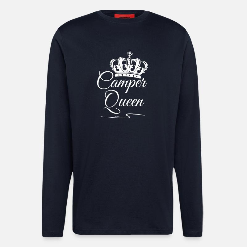 Camper Queen - Langarmshirt - made by SPREAD  - DARK NAVY