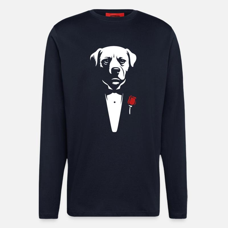 An offer you can't refuse - Longsleeve - made by SPREAD  - DARK NAVY
